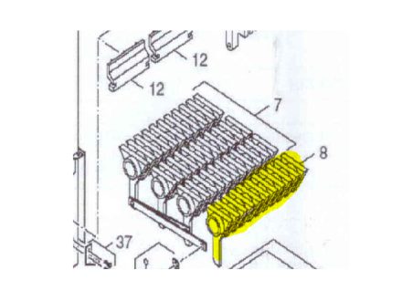 DAKON/ND DOR 32D rošt otočný 818/96