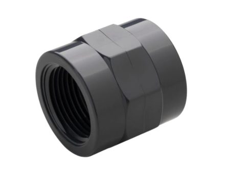 PVC-U Spojka s průměrem 25 mm a vnitřním závitem 3/4", PN16