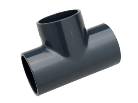 PVC-U T-kus d 32 3 x LS, PN16