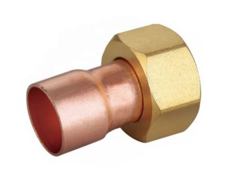 CU Hrdlo s převl. matkou 22 x 3/4" pájecí