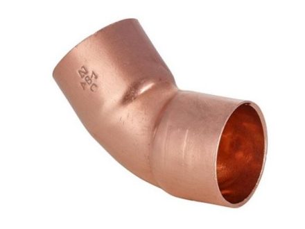 CU Oblouk 45° ixi 18 mm pájecí