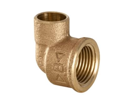 CU Koleno 90° UZ 22 x 3/4" pájecí (vnitřní závit)