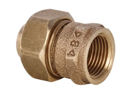 CU Šroubení přímé 15 x 1/2" s vnitřním závitem