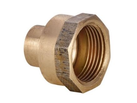 CU Přechod přímý UZ 35 x 5/4" pájecí (vnitřní závit)