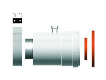 Chaffoteaux hlavice 60/100 na 80/125 ke kondenzačnímu kotli