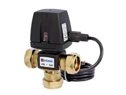 ESBE Přepínací ventil trojcestný VZD161 3/4" vnitřní závit, 230V