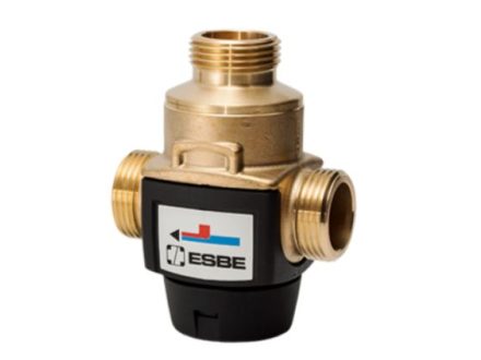 ESBE Termovent. směš. VTC412 s otvírací teplotou 55 °C a s vnitřním závitem 1", 18 - 30 kW