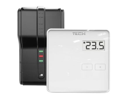 TECH Bezdrátový pokojový termostat EU-294 v2, bílá barva