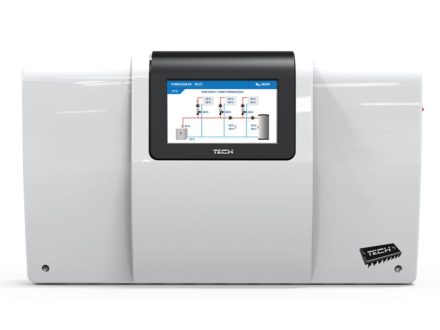 TECH Regulátor pro instalace (řízení 2 směšovacích ventilů + TUV) CS -i- 2 PLUS