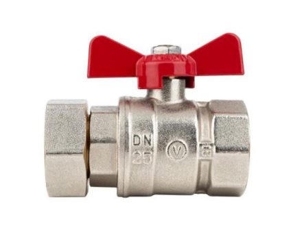 VALVEX SPIN Kul. uzávěr s převl. maticí 1" x 1"