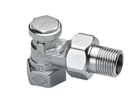 Foto - HEIMEIER Regutec rohový DN15 1/2" nikl