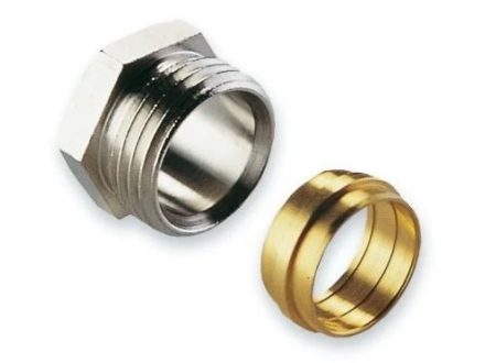 Foto - Svěrné šroubení na měděné potrubí 1/2"M - 15x1 mm IVAR
