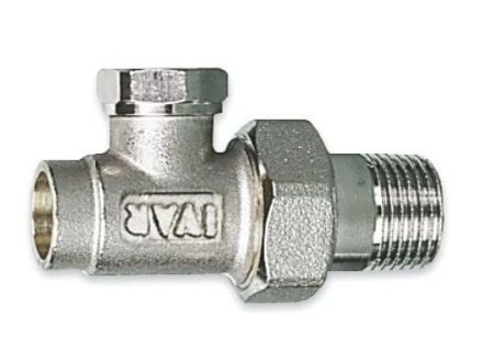 Regulační páj. šroubení přímé 1/2" x 15,1 IVAR