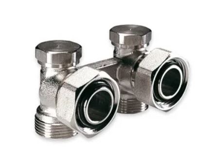 Vekoluxivar pro dvoutrubk. systém rohový 3/4" EK x 3/4"F IVAR