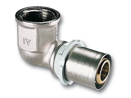 Foto - Koleno PRESS 90° vnitřní závit F 3/4" x 26 mm IVAR