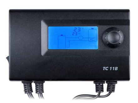Foto - Digitální termostat elektron. TC 11B k ovládání čerp. se zás. TV THERMOCONTROL