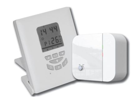 SALUS Termostat bezdrát. pokoj. progr. T105RF+, 0-230V, 16A