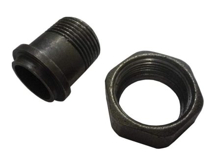 Plynoměr.šroubení R 1" - G 5/4" černé/ocelolit. HUTIRA