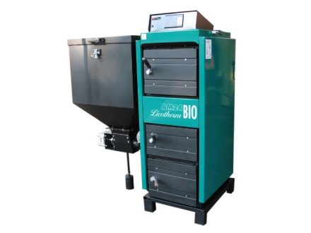 AM 46 Licotherm BIO - aut. kotel 44 kW,tř. 5 (násypka vpravo - 300 l