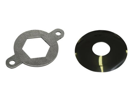 Foto - Montážní šablona 3/4"F pro fixaci přechodky IVAR.PT 5613-GAS s krycí růžicí IVAR PRESS-GAS