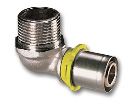 Koleno PRESS-GAS 90° vnější závit 3/4"M x 20 mm IVAR GAS