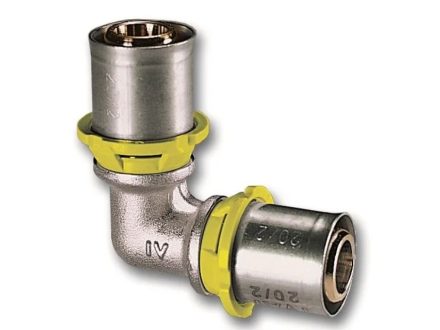 Koleno PRESS-GAS 90° 26 x 26 mm IVAR GAS