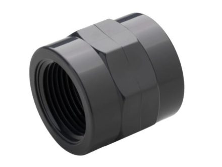PVC-U Spojka s průměrem 32 mm a vnitřním závitem 1", PN16