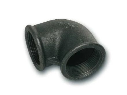 FE Koleno 6/4" F/F černé