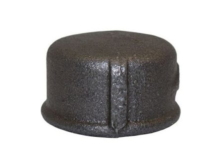 FE Víčko 1/2" F černé