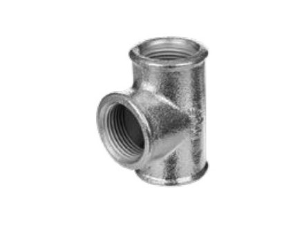FE T-kus 3/8" F pozink