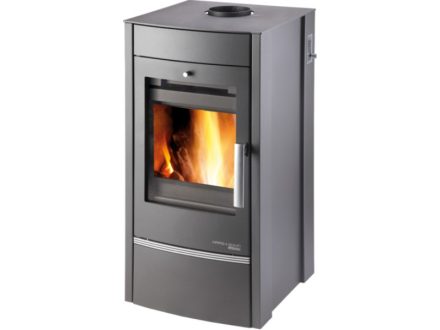 Foto - Krb. kamna HAAS ALMO II s výměníkem antracit